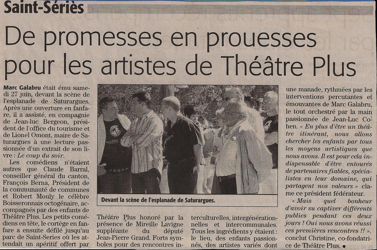 Stage théâtre Montpellier